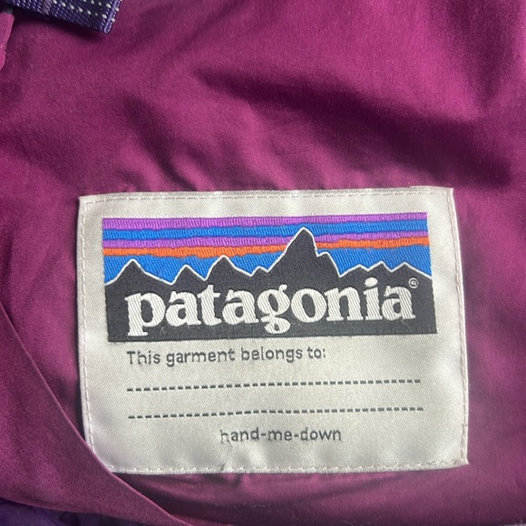 PATAGONIA KID’S DOWN JACKET WITH HOOD - Picture 6 of 9